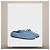 Céline Mocassins à lacets Adam en veau daim Dusty Blue - vue 3