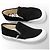 Sneakers Loewe in camoscio nero - vista 12