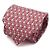 Hermès Pattern Silk Men's Tie Red