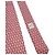 Hermès Pattern Silk Men's Tie Red - view 4