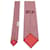 Hermès Pattern Silk Men's Tie Red - view 5
