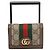 Gucci Tarjetero Ophidia GG Marrón Castaño
