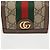 Gucci Tarjetero Ophidia GG Marrón Castaño - vista 3