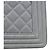 Chanel Borsa a tracolla Large Boy in pelle caviar grigia Marrone - vista 9