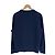 Kiton Klassisches Logo-Sweatshirt für Herren Navy Blau - Ansicht 5