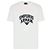 Armani T-Shirt mit besticktem Logo Weiß