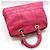 Dior Borsa a tracolla Boston Granville in nappa Cannage rosa - vista 3
