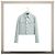 Dior Crop Jacket Light Blue Oblique Washed Cotton Denim - Ansicht 2