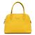 Hermès Saco Tote e Saco de Ombro Yellow Appsong Bolide com Gold Hardware Amarelo - vista 2