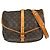 Louis Vuitton Saumur Monogram 35 Marrone
