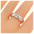 Ring Hermès Anello Hermes Hercules Petite Model D'oro  - vista 5
