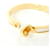 Hermès Hermes Mini Click Kelly PM Bracelet Beige Golden  - view 3