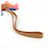 Hermès Hermes Rodeo Accessory Bag Charm PM Rose Bleu  - vue 3