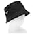 Cappello Bucket Triangle Prada Re-Nylon Nero  - vista 1