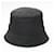 Cappello Bucket Triangle Prada Re-Nylon Nero  - vista 2