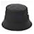 Cappello Bucket Triangle Prada Re-Nylon Nero  - vista 4