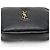 Saint Laurent Cassandra Mini Pouch Nero - vista 3