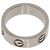 Anello Cartier Love Band in oro bianco 18K - vista 4