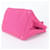Borsa Tote Prada Canapa Triomphe Rosa - vista 4