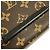 Borsa a tracolla Louis Vuitton Monogram Macassar District PM Marrone - vista 5