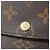 Louis Vuitton Monogram Portefeuille Emilie Wallet Marrone - vista 4