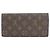 Louis Vuitton Monogram Portefeuille Emilie Wallet Marrone - vista 2