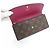 Louis Vuitton Monogram Portefeuille Emilie Wallet Marrone - vista 3