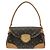 Borsa a tracolla Louis Vuitton Monogram Beverly MM Marrone
