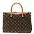 Borsa Louis Vuitton Monogram Pallas Marrone - vista 2