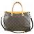 Borsa Louis Vuitton Monogram Pallas Marrone