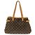 Borsa a mano Louis Vuitton Monogram Batignolles Horizontal Marrone