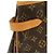 Borsa a mano Louis Vuitton Monogram Batignolles Horizontal Marrone - vista 4