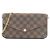 Borsa a tracolla Louis Vuitton Damier Pochette Felicie Damier ebene