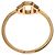 Ring Hermès Anillo Hermes Attrage en oro rosa 18K y diamantes - vista 4
