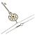 Collana Tiffany & Co. Kaleidoscope Key con diamanti - vista 2