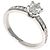 Tiffany & Co. Platin-Solitärring mit Diamant
