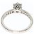 Tiffany & Co. Platin-Solitärring mit Diamant - Ansicht 4