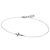 Bracciale con charm Cartier in oro bianco 18K