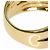 Diamond Céline Anello Celine Logo Cross Diamanti in Oro Giallo 18K - vista 9
