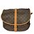 Louis Vuitton Saumur Monogram 35 Marrone - vista 2