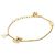 Bracciale con Charms Louis Vuitton Charm Bracelet LV Iconic Louisa M1450A D'oro