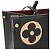 Borsa Louis Vuitton Bicolor Monogram Empreinte OnTheGo MM Nero Multicolore Beige - vista 3