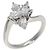 Anello Harry Winston Cluster Small Pear-Shaped Diamond Ring - vista 2