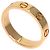 Anello Mini Love Cartier in oro rosa 18K