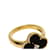 Van Cleef & Arpels Vintage Alhambra Diamond Onyx Ring  - view 5