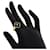 Van Cleef & Arpels Vintage Alhambra Diamond Onyx Ring  - view 6