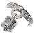 Bulgari Bvlgari B-zero1 Element Diamantring, 18K Weißgold