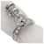 Bulgari Bvlgari B-zero1 Element Diamantring, 18K Weißgold - Ansicht 2