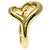 Anello Tiffany & Co. Open Heart in oro giallo 18K - vista 3