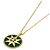 Collana Christian Dior Dior Rose des Vents Medium in malachite e diamanti